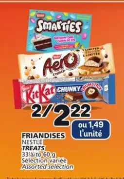 Marché Bonichoix NESTLÉ TREATS offer