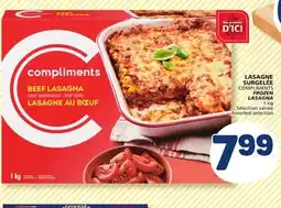 Marché Bonichoix COMPLIMENTS FROZEN LASAGNA offer