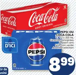 Marché Bonichoix PEPSI OR COCA-COLA offer