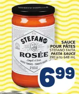 Marché Bonichoix PÂTES FAITA STEFANO FAITA PASTA SAUCE offer