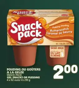 Marché Bonichoix SNACK PACK GEL SNACKS OR PUDDING offer