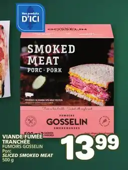 Marché Bonichoix FUMOIRS GOSSELIN Porc SLICED SMOKED MEAT offer