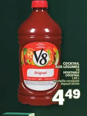 Marché Bonichoix V8 VEGETABLE COCKTAIL offer