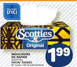 Marché Bonichoix SCOTTIES FACIAL TISSUES offer