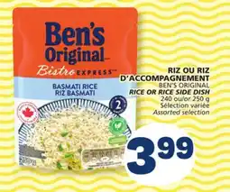 Marché Bonichoix BEN'S ORIGINAL RICE OR RICE SIDE DISH offer
