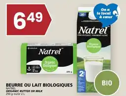 Rachelle-Bery Grocery NATREL ORGANIC BUTTER OR MILK offer