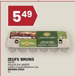 Rachelle-Bery Grocery NUTRI BROWN EGGS offer