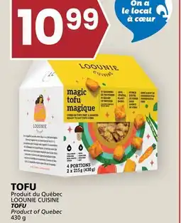 Rachelle-Bery Grocery LOOUNIE CUISINE TOFU offer