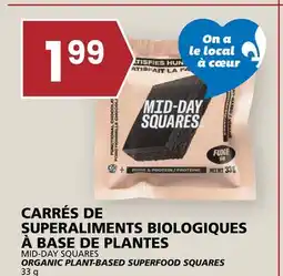 Rachelle-Bery Grocery MID-DAY SQUARES ORGANIC PLANT-BASED SUPERFOOD SQUARES offer