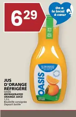 Rachelle-Bery Grocery OASIS REFRIGERATED ORANGE JUICE offer