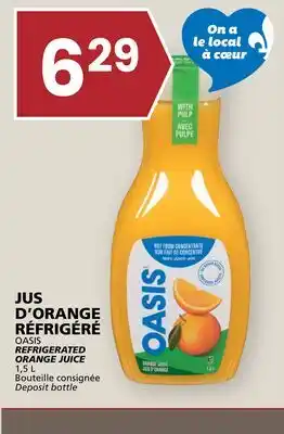 Rachelle-Bery Grocery OASIS REFRIGERATED ORANGE JUICE offer