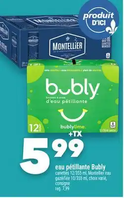 Marche Ami EAU PÉTILLANTE BUBLY offer