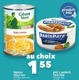 Marche Ami LÉGUMES GÉANT VERT offer