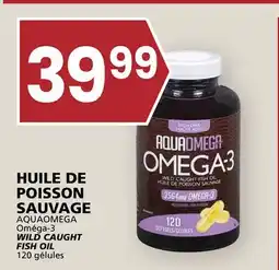Rachelle-Bery Grocery AQUAOMEGA Oméga-3 WILD CAUGHT FISH OIL offer