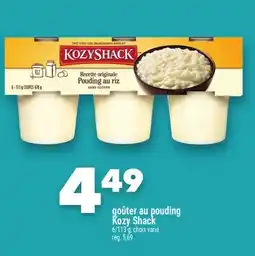 Marche Ami Goûter au pouding Kozy Shack offer