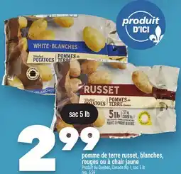 Marche Ami POMME DE TERRE RUSSET, BLANCHES, ROUGES OU À CHAIR JAUNE offer