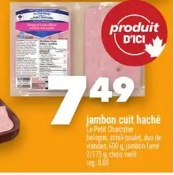 Marche Ami JAMBON CUIT HACHÉ LE PETIT CHARCUTIER offer