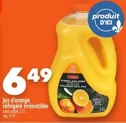 Marche Ami JUS D'ORANGE RÉFRIGÉRÉ IRRÉSISTIBLE offer