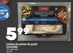 Marche Ami LANIÈRES DE POITRINE DE POULET IRRÉSISTIBLE offer