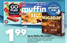 Marche Ami BARRES MUFFIN MAX LECLERC offer