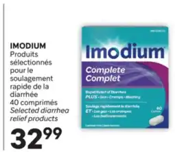 Brunet IMODIUM Produits sélectionnés pour le soulagement rapide de la diarrhée offer