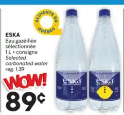 Brunet ESKA Eau gazéifiée sélectionnée offer