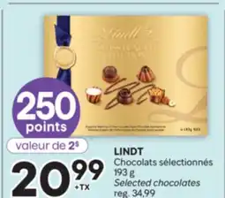Brunet LINDT Chocolats sélectionnés offer