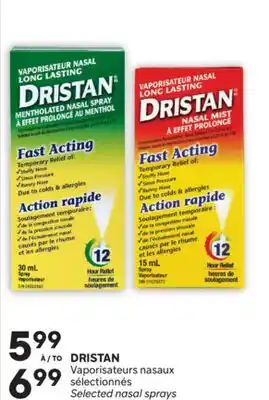 Brunet DRISTAN Vaporisateurs nasaux sélectionnés offer