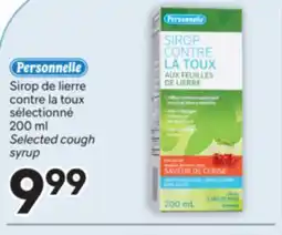 Brunet PERSONNELLE Sirop de lierre contre la toux sélectionné offer