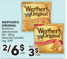 Brunet WERTHER'S ORIGINAL Bonbons sélectionnés offer