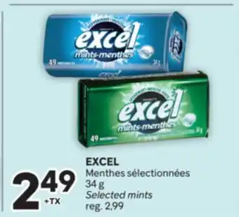 Brunet EXCEL Menthes sélectionnées offer