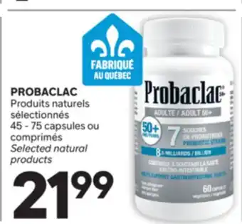 Brunet PROBACLAC Produits naturels sélectionnés offer