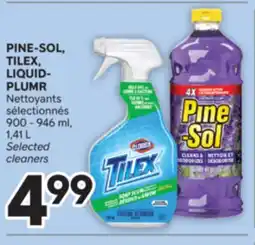 Brunet PINE-SOL, TILEX, LIQUID-PLUMR Nettoyants sélectionnés offer