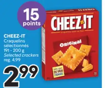 Brunet CHEEZ-IT Craquelins sélectionnés offer