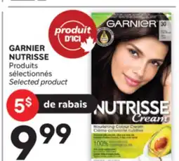 Brunet GARNIER NUTRISSE Produits sélectionnés offer