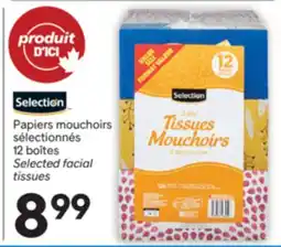 Brunet SELECTION Papiers mouchoirs sélectionnés offer