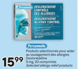 Brunet PERSONNELLE Produits sélectionnés pour aider au soulagement des allergies Desloratadine offer
