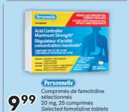 Brunet PERSONNELLE Comprimés de famotidine sélectionnés offer