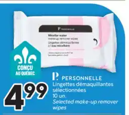 Brunet P. PERSONNELLE Lingettes démaquillantes sélectionnées offer