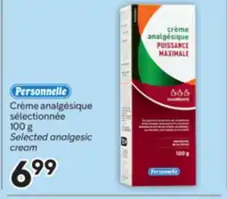 Brunet PERSONNELLE Crème analgésique sélectionnée offer