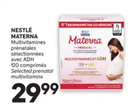Brunet NESTLÉ MATERNA Multivitamines prénatales sélectionnées avec ADH offer