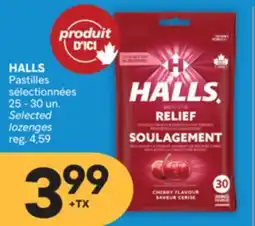 Brunet HALLS Pastilles sélectionnées offer