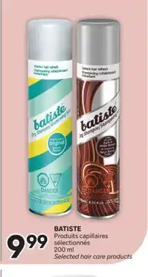 Brunet BATISTE Produits capillaires sélectionnés offer
