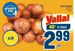 Marché Adonis OIGNONS JAUNES | YELLOW ONIONS offer