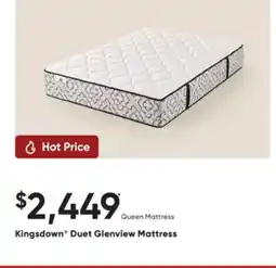 Dormez Vous Kingsdown Duet Glenview Mattress offer