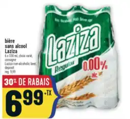 Marché Adonis BIÈRE SANS ALCOOL LAZIZA | LAZIZA NON-ALCOHOLIC BEER offer