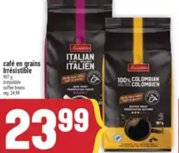 Marché Adonis CAFÉ EN GRAINS IRRÉSISTIBLE | IRRÉSISTIBLE COFFEE BEANS offer