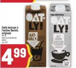 Marché Adonis OATLY BOISSON À L'AVOINE BARISTA ORIGINALE | OATLY OAT DRINK BARISTA EDITION offer