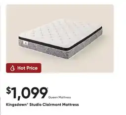 Dormez Vous Kingsdown Studio Clairmont Mattress offer