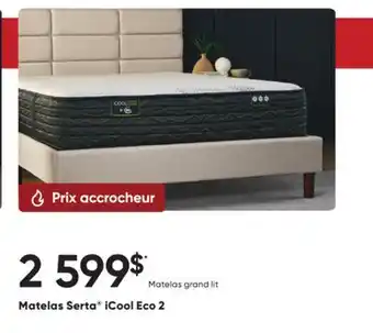 Dormez Vous Matelas Serta iCool Eco 2 offer